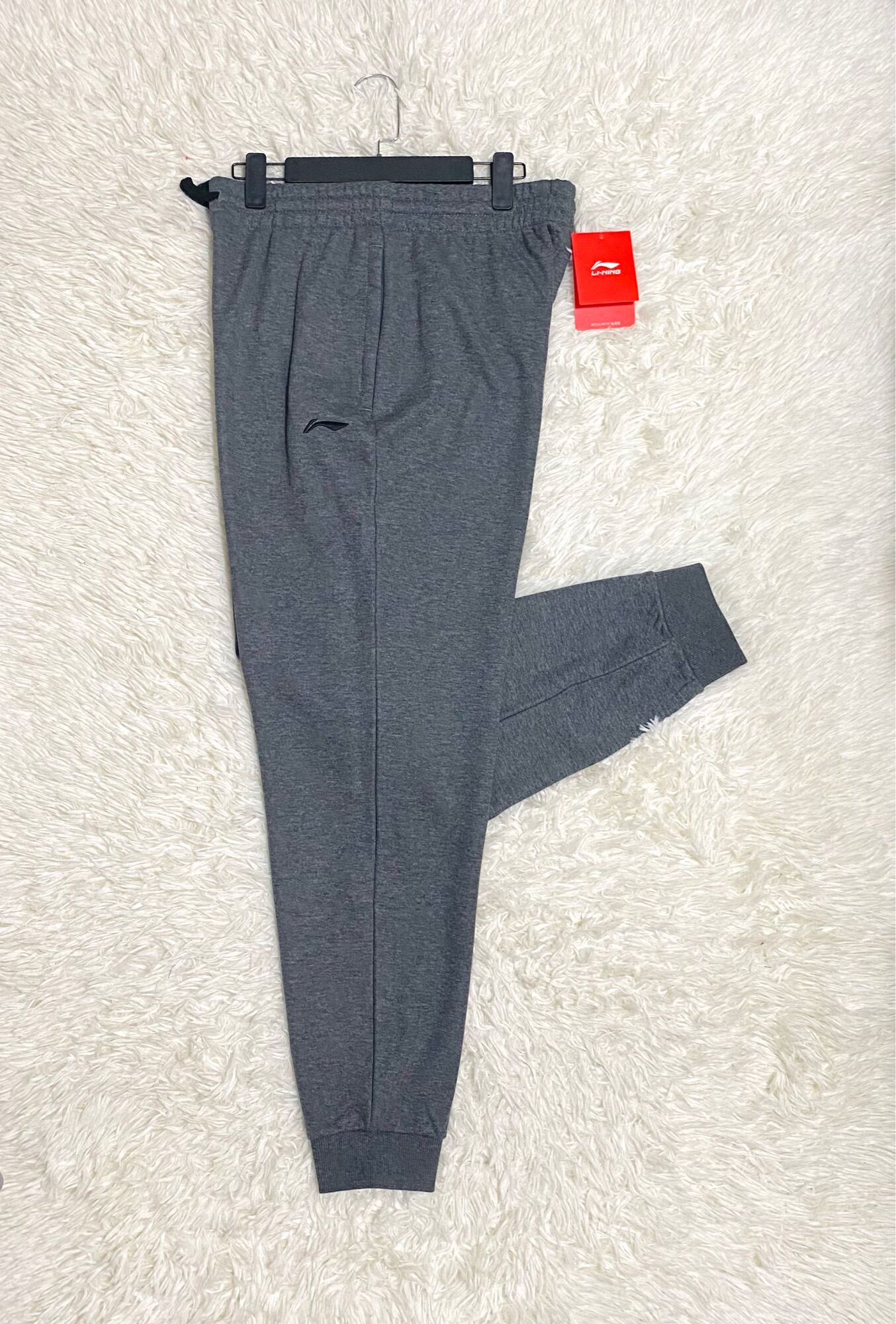 (Size XL) Quần nỉ lót bông nam Lining AKLNA45-2