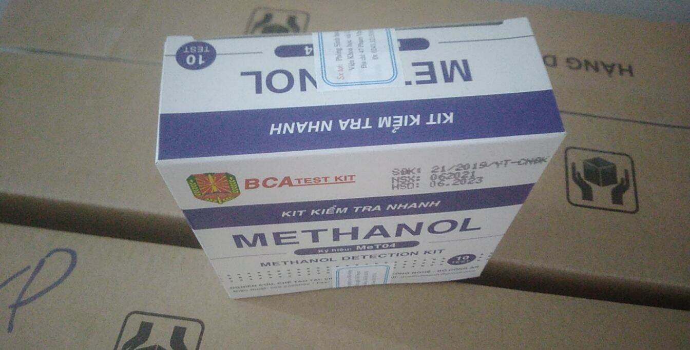 Kit kiểm tra nhanh Metanol