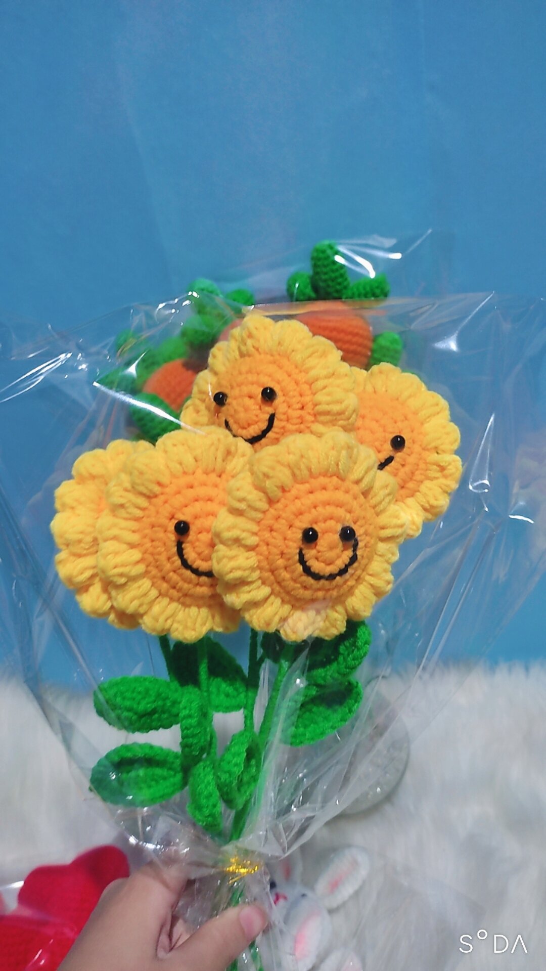 Hoa hướng dương mặt cười ( giá 1 cành)