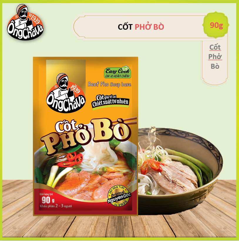 Cốt phở bò 90gr ocv