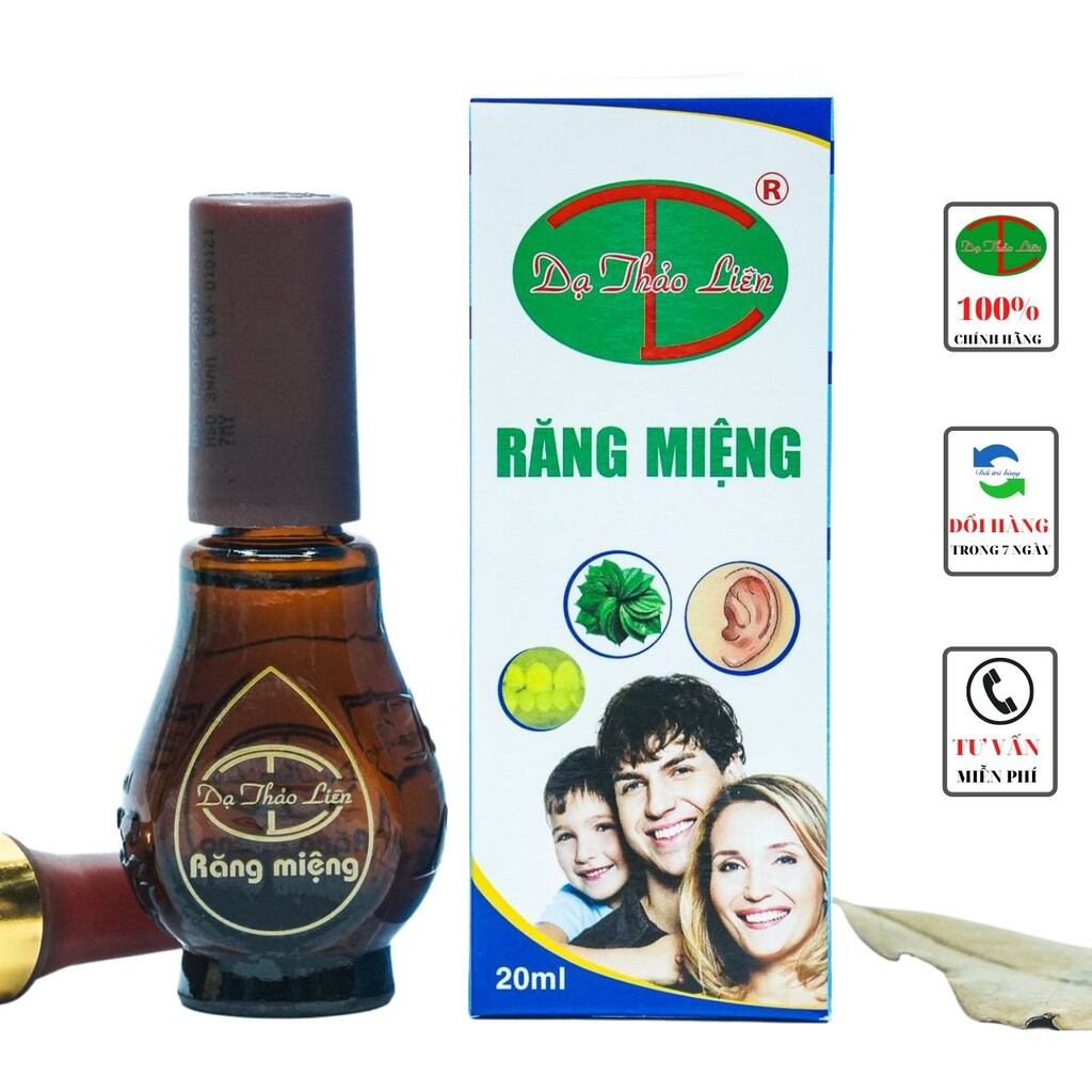 Tinh dầu răng miệng dạ thảo liên 20ml