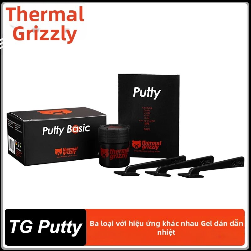 Thermal Grizzly | Keo Tản Nhiệt Thermal Grizzly TG Putty Dành Cho CPU Và Card Đồ Họa, Gel Dẫn Nhiệt Hiệu Suất Cao, Keo Tản Nhiệt Giá 1,032,000 Đồng*Miễn phí vận chuyển