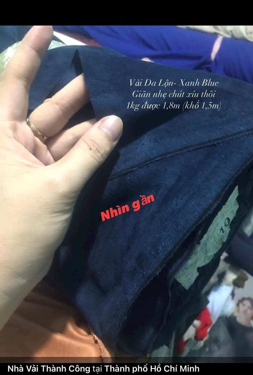 Vải Da Lộn nhiều màu