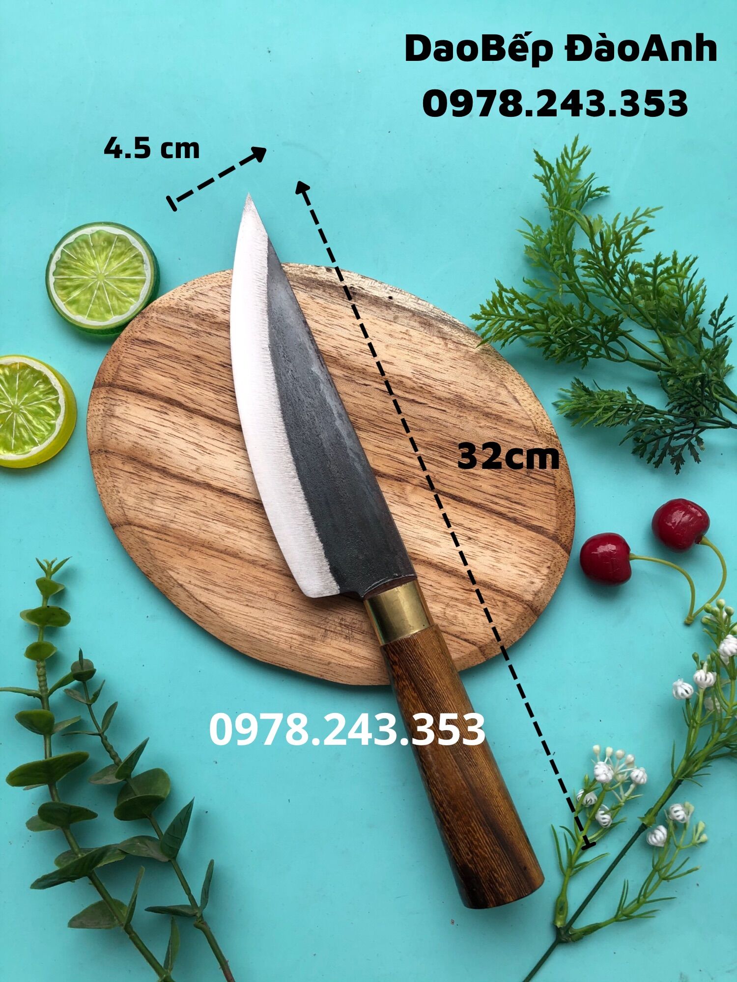 Dao làm thịt lợn - bầu pha thịt- lọc thịt