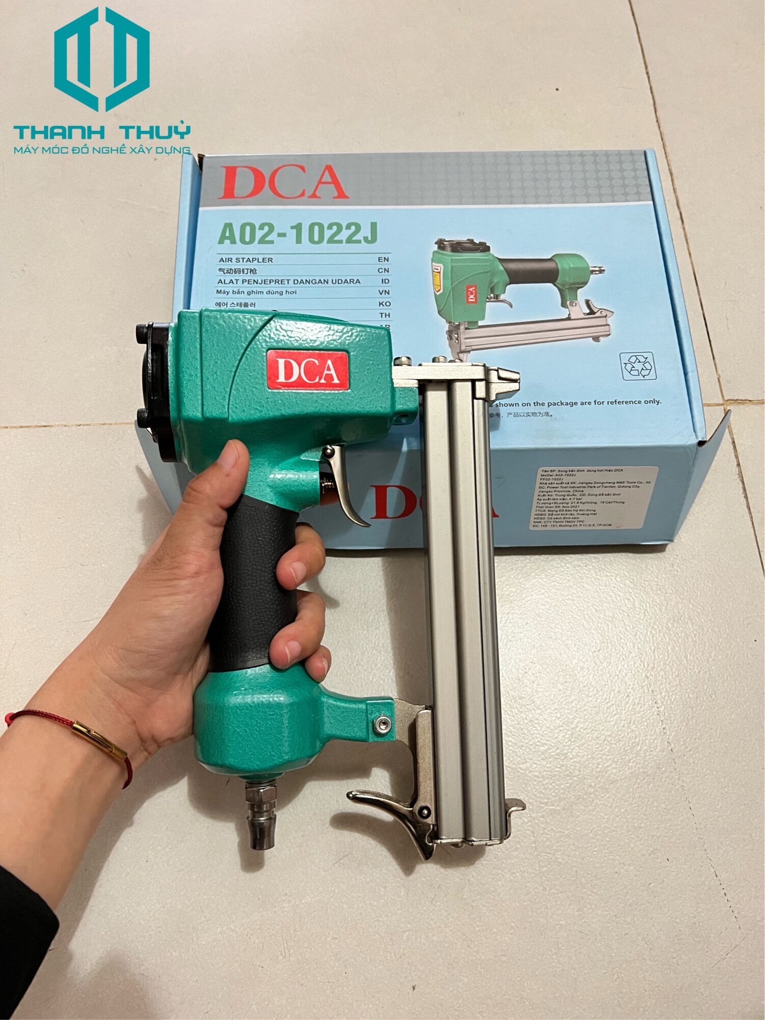 SÚNG BẮN ĐINH U DÙNG HƠI DCA (A02-1022J)