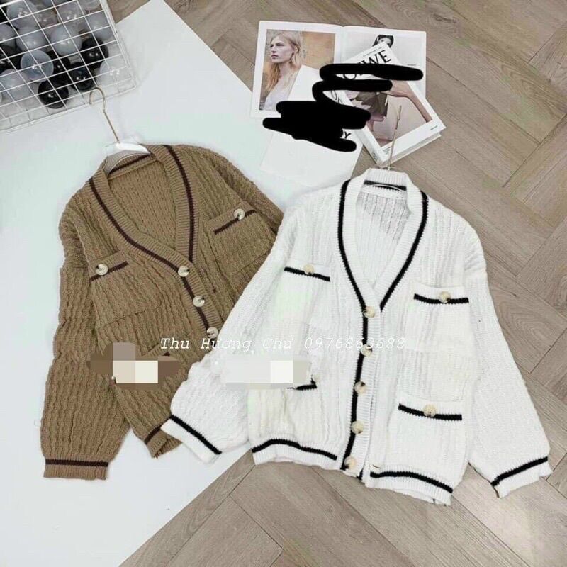 Áo khoác cardigan bigsize/ Áo len nữ bigsize