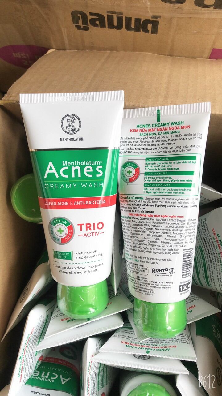 Sữa rửa mặt acnes 100g