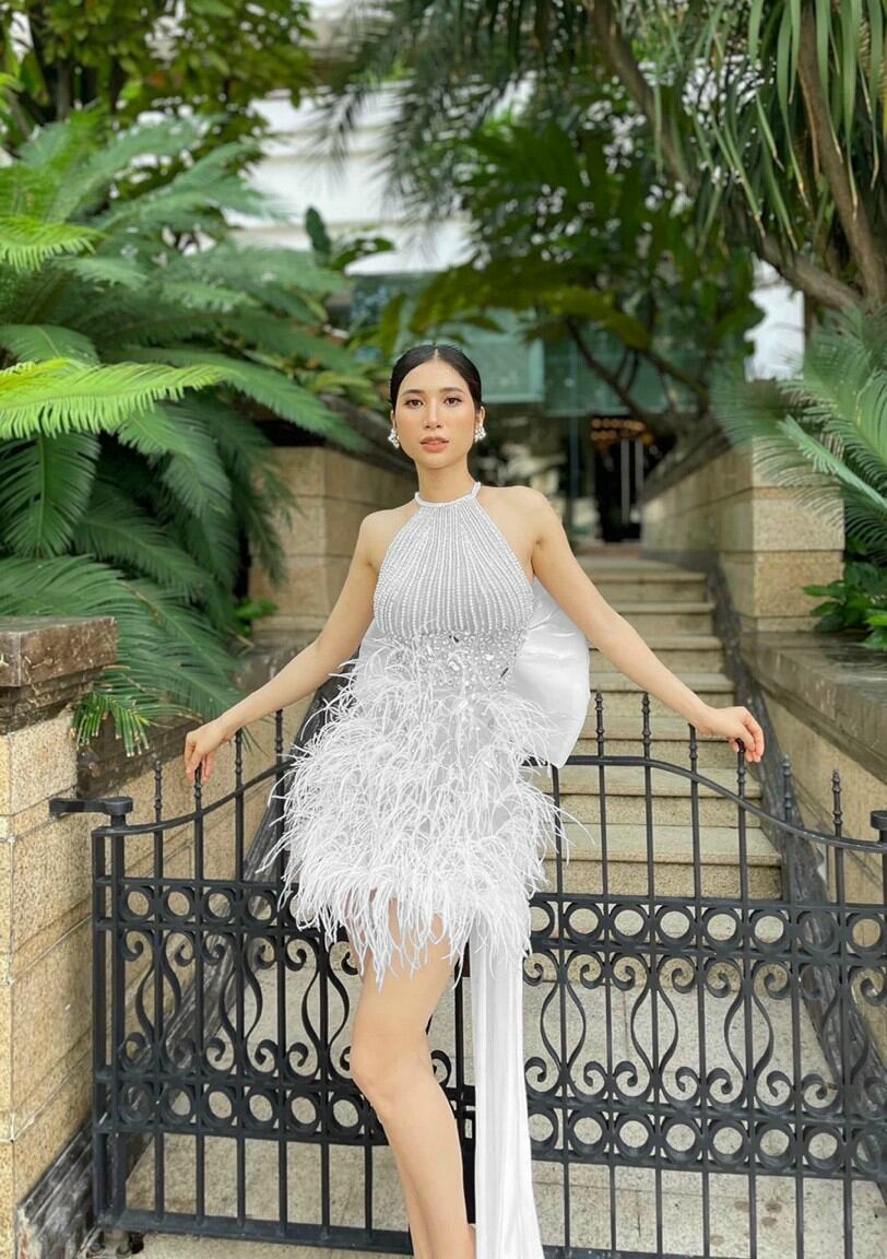 Đầm body phối nơ lưng