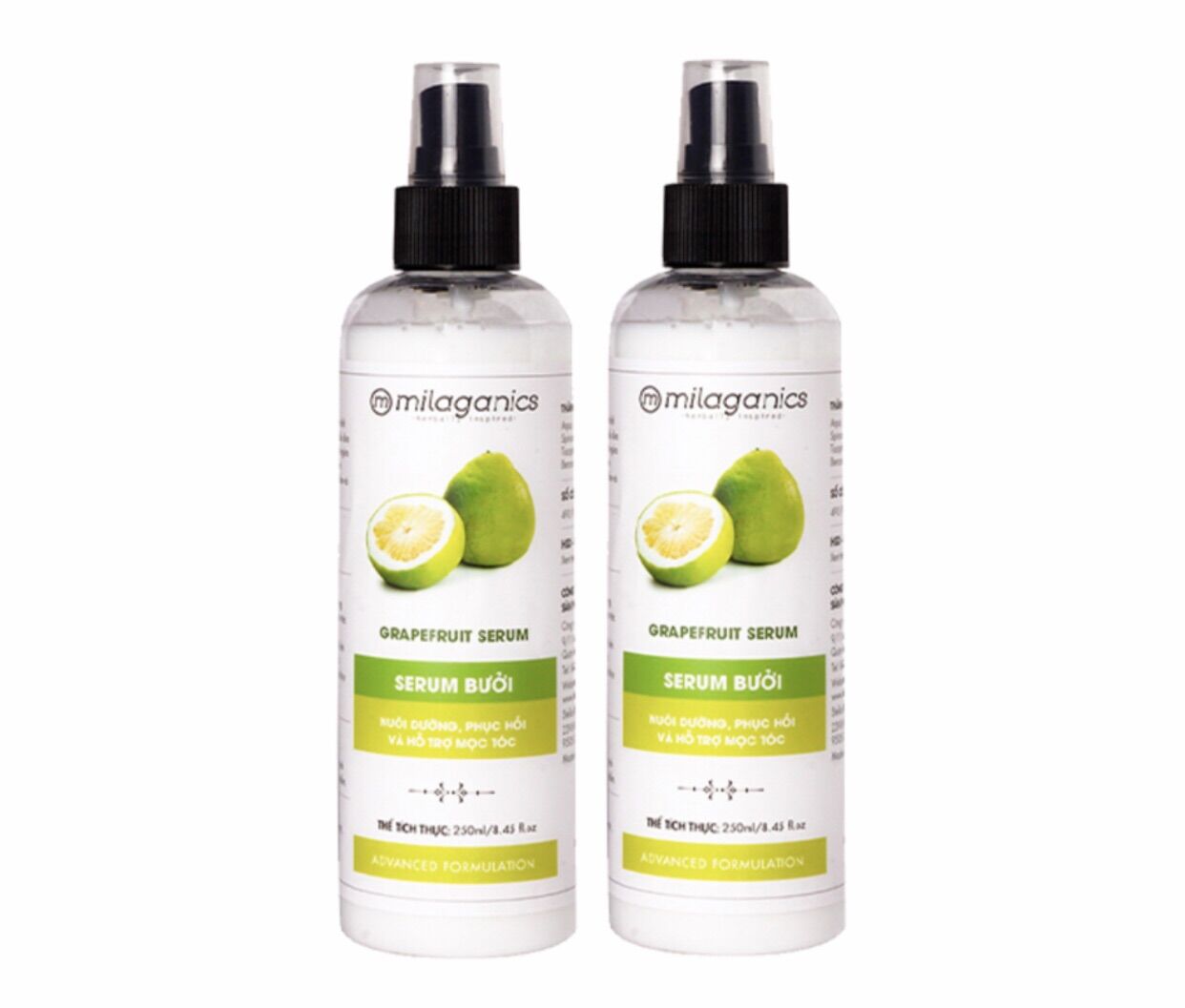 Serum chăm sóc tóc Bưởi Milaganics 250ml