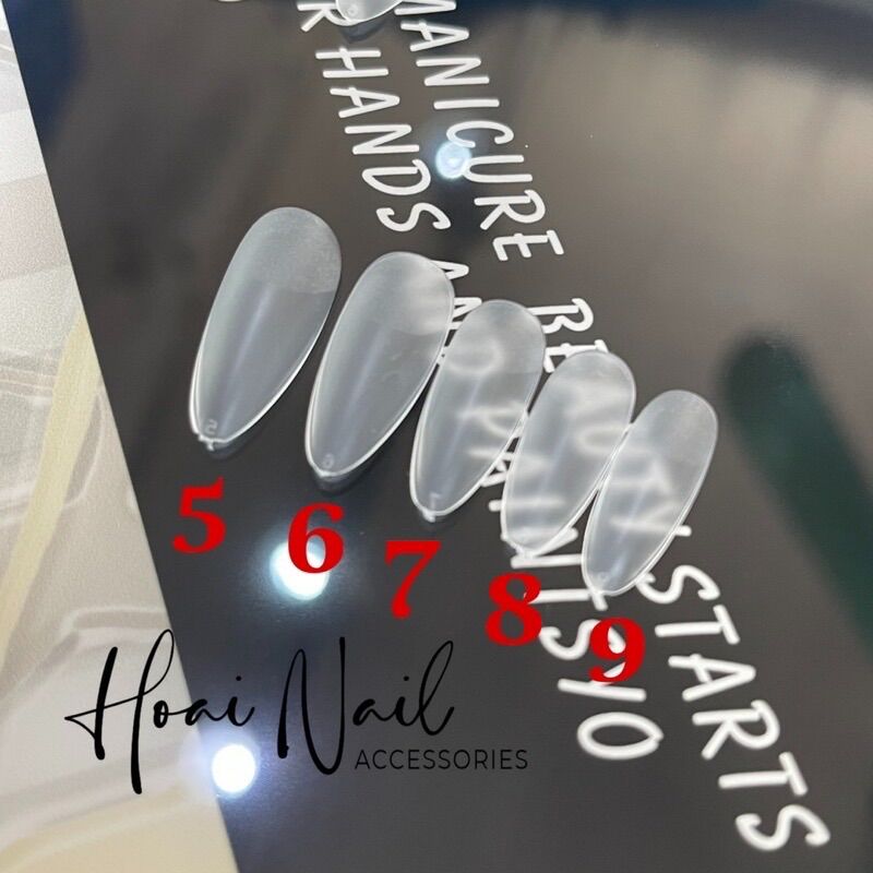 Móng nhám bầu lẻ size 5-6-7-8-9