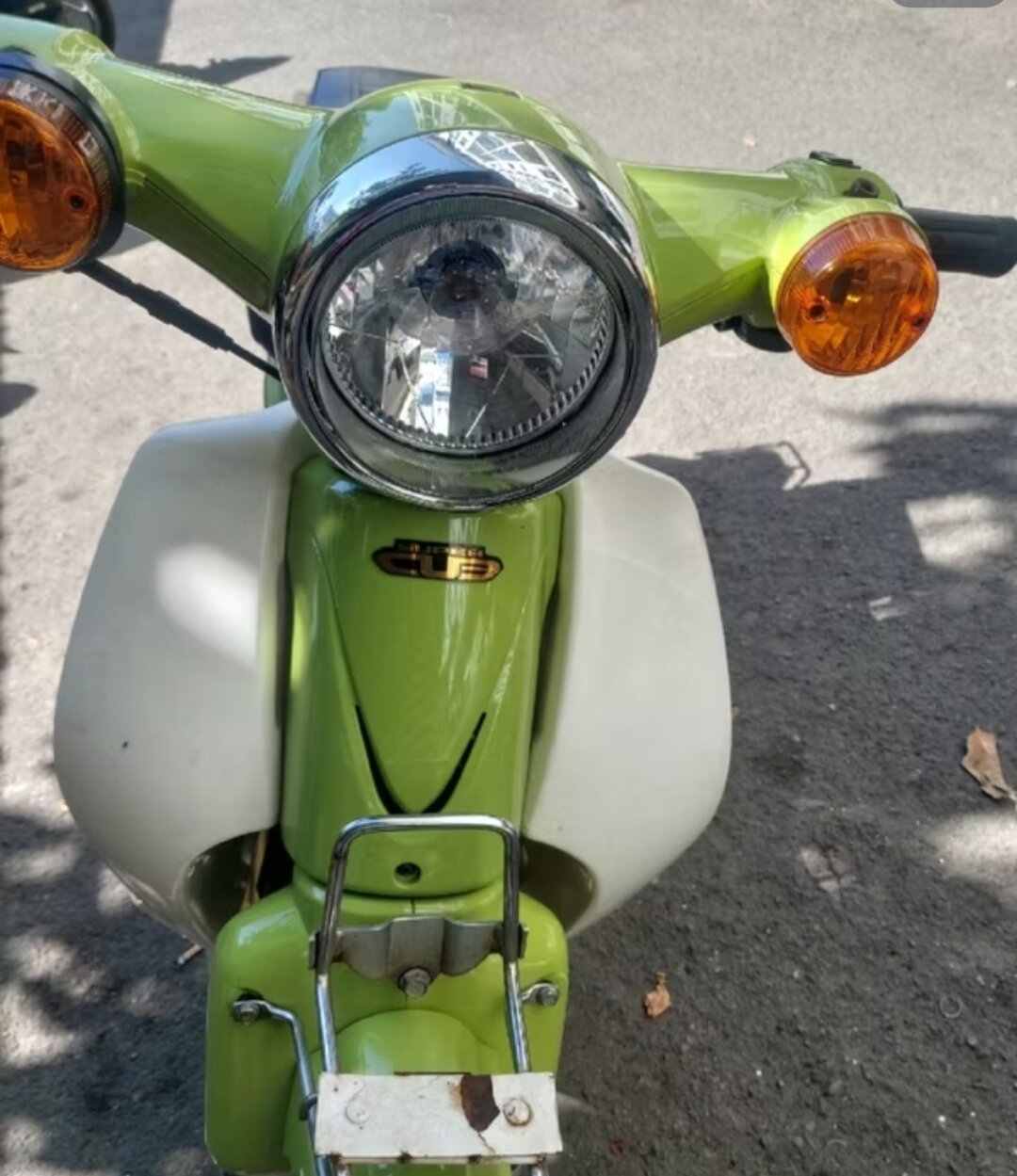 Bộ đèn pha xe CUB đời mới.