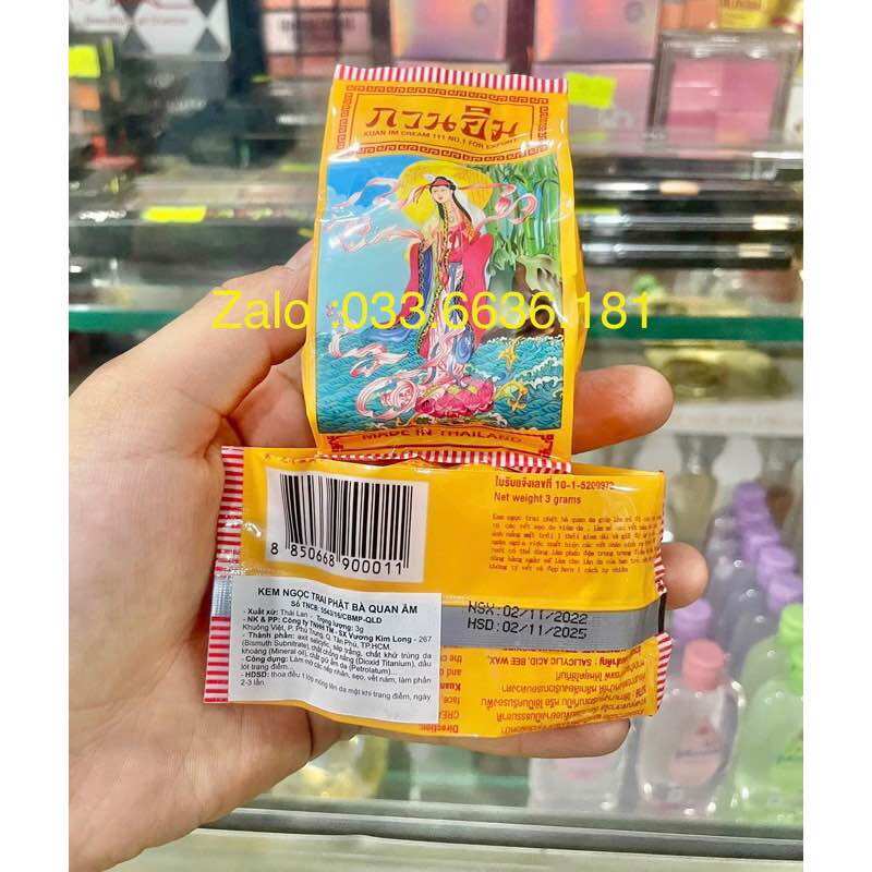 Kem sâm cô tiên vàng Thái Lan chính hãng
