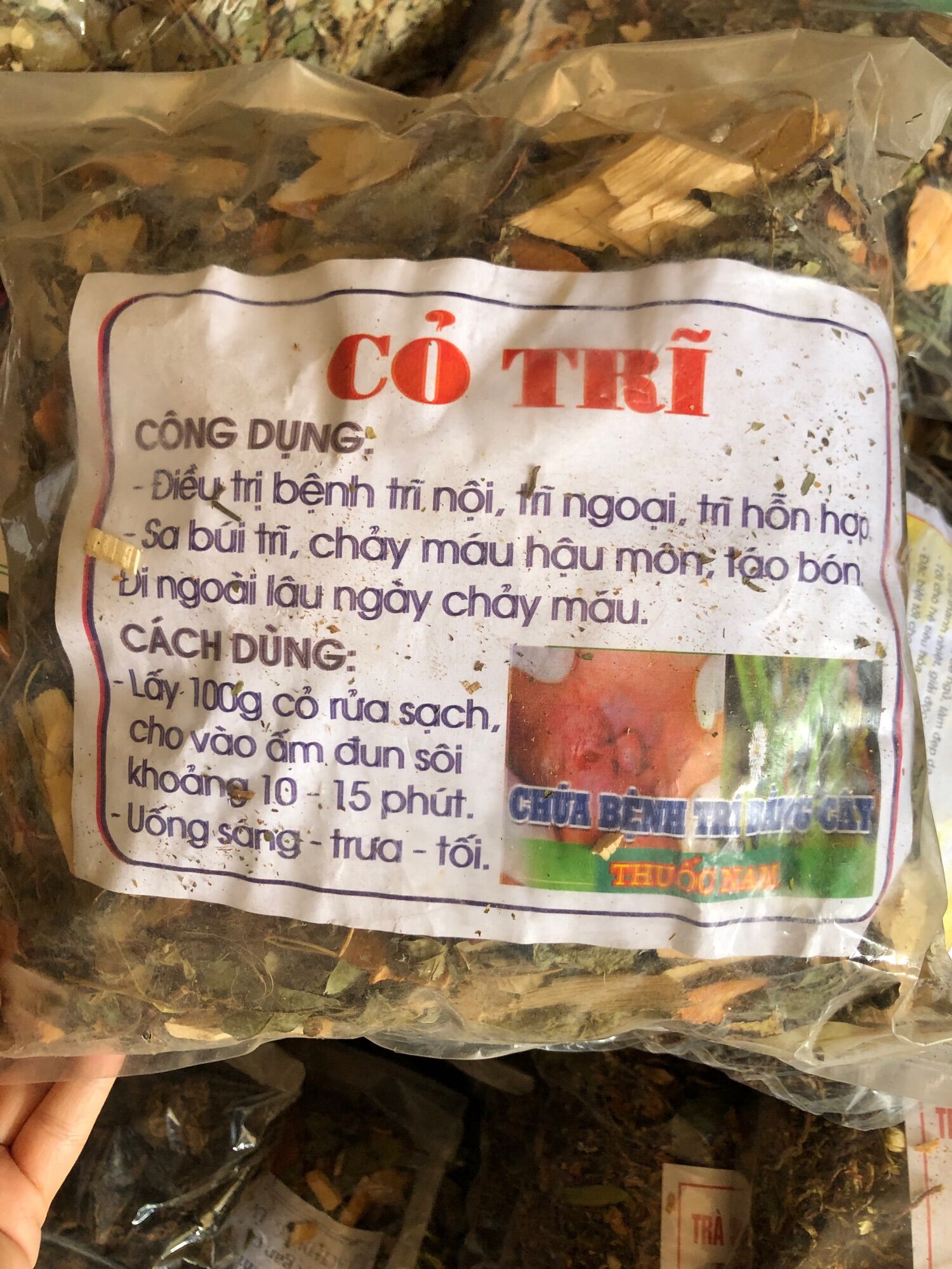 1kg cỏ trĩ