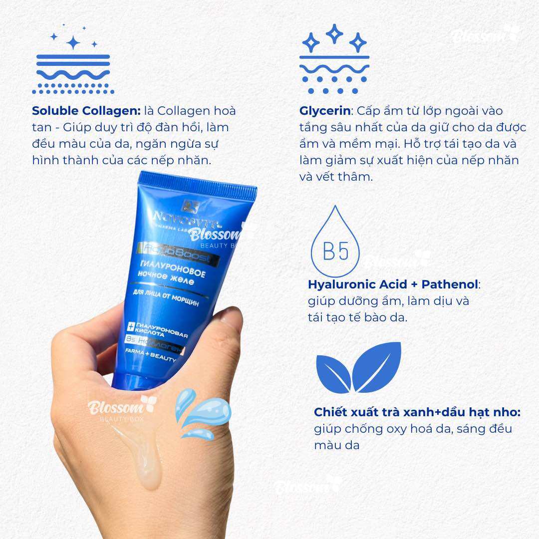 [HCM]Gel thạch dưỡng ẩm cấp nước NOVOSVIT