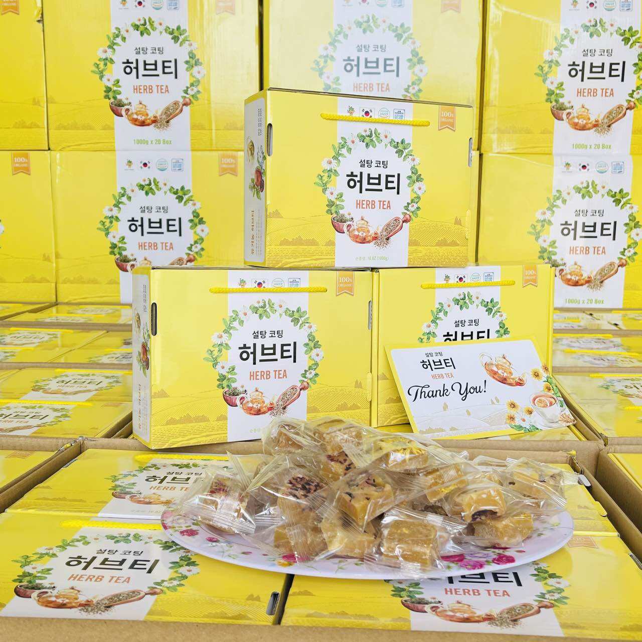 Trà Hoa Cúc Đường Phèn Mix vị HERB TEA