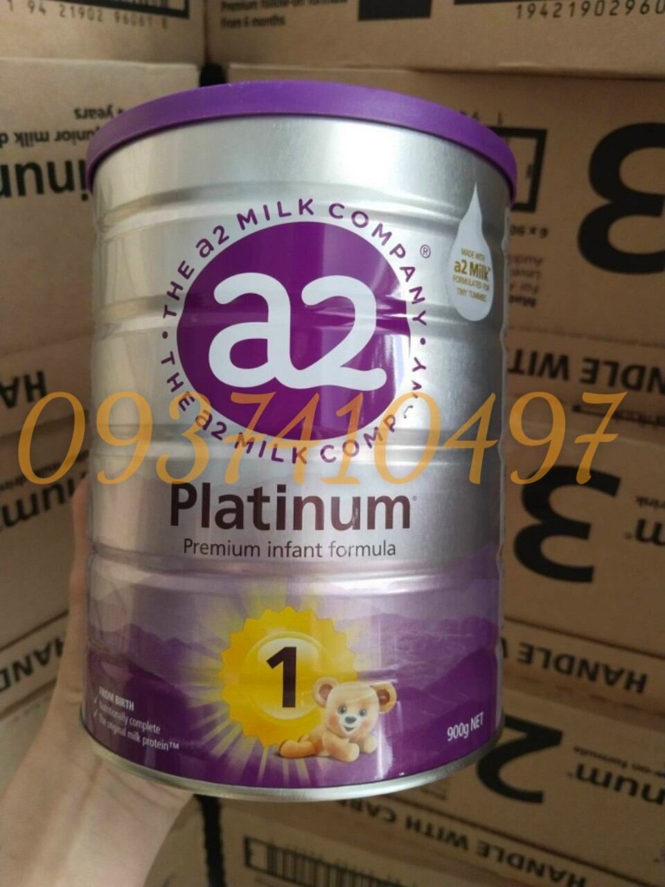 [HCM]Date xa )SỮA A2 PLATINUM ÚC SỐ1 2 3 4 900GR