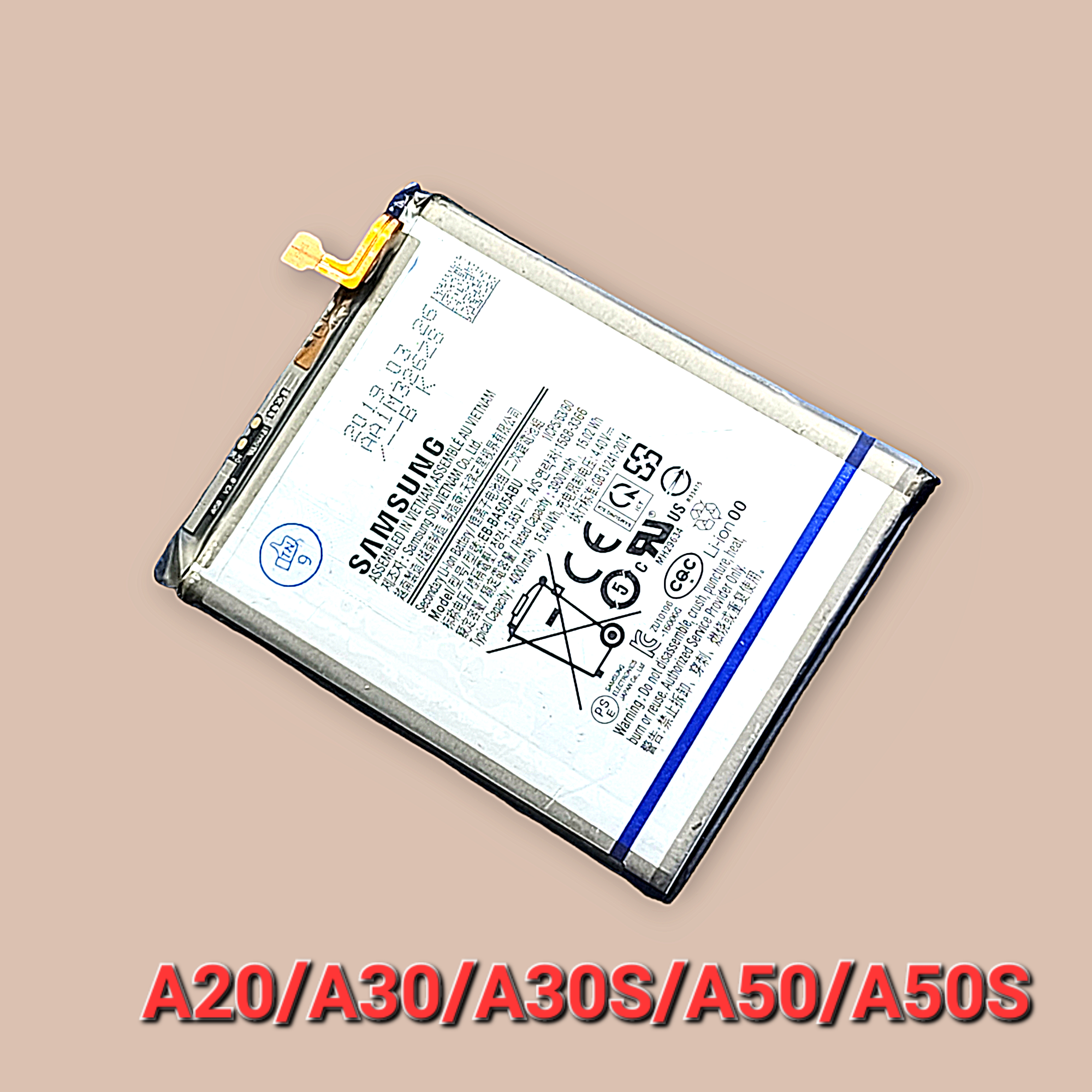 Pin sam sung a20/a30/a30s/a50/a50s/ba505abu zin hãng