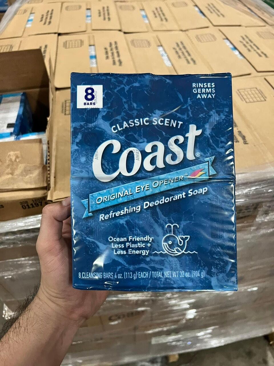 Xà phòng cục coast Original eye Opener 904g - mỹ