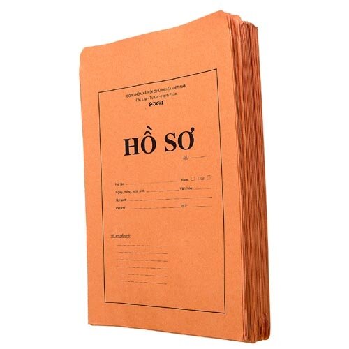 Bao hồ sơ A4 (vàng)