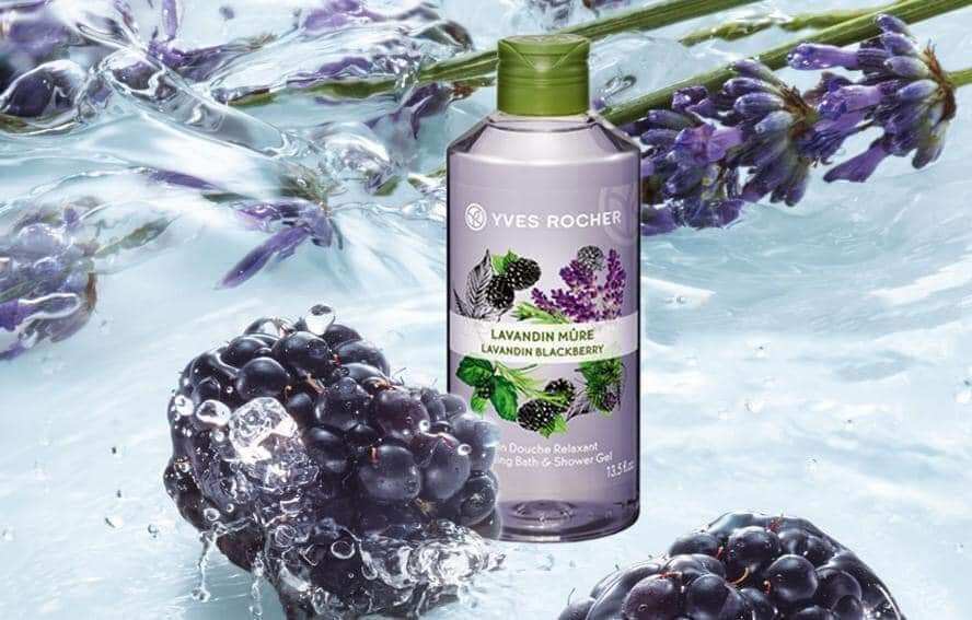 Sữa tắm yves rocher hương lavender