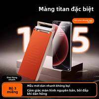 xilixili | Miui Xiaomi 15 Ultra Full Screen Covering Titanium Crystal Film Ultra Sonic Finger Print Protection Curved Screen Anti Scratch Clean Room
