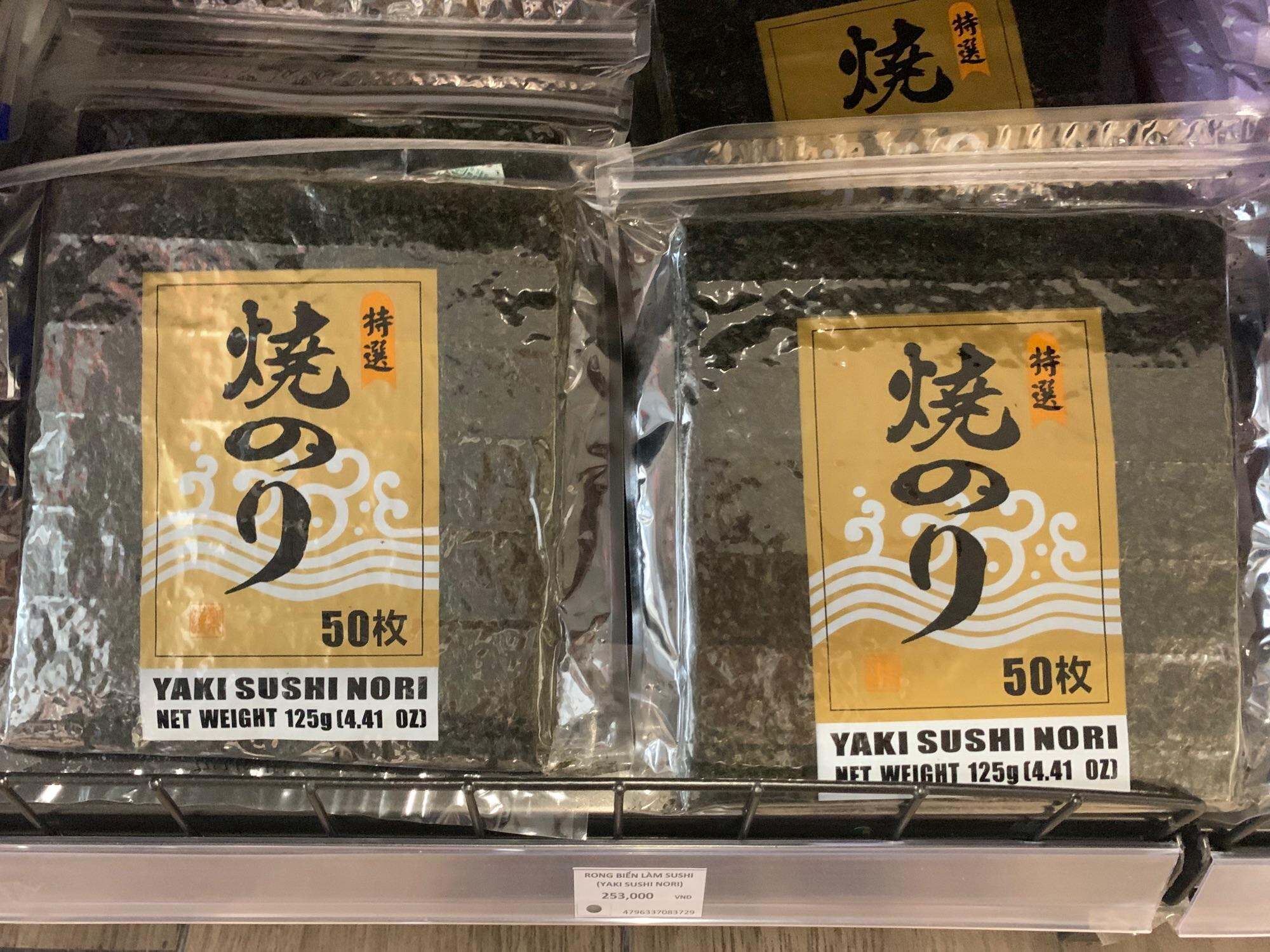 Rong Biển Làm Sushi ( Yaki Sushi Nori )
