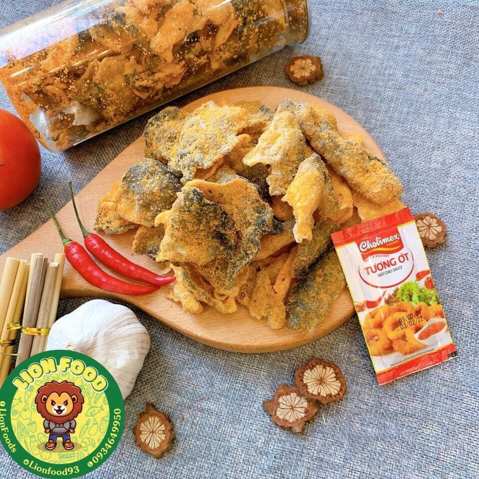 Da cá trứng muối 250g. Đồ ăn vặt hà nội.ăn vặt việt nam. Đồ ăn vặt 1k