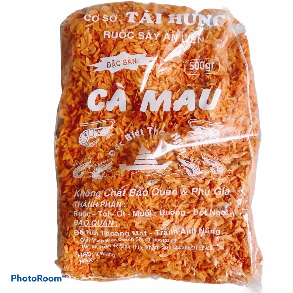 RUỐC SẤY ĂN LIỀN ĐẶC SẢN CÀ MAU