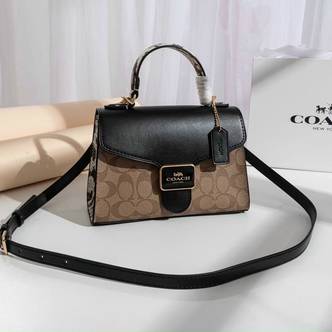 Túi c🅾️ach pepper satchel bag siêu sang chảnh