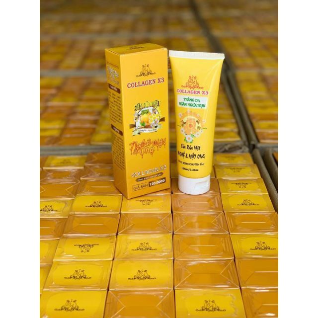 [HCM]SỮA RỬA MẶT COLAGEN X3 NGHỆ MẬT ONG