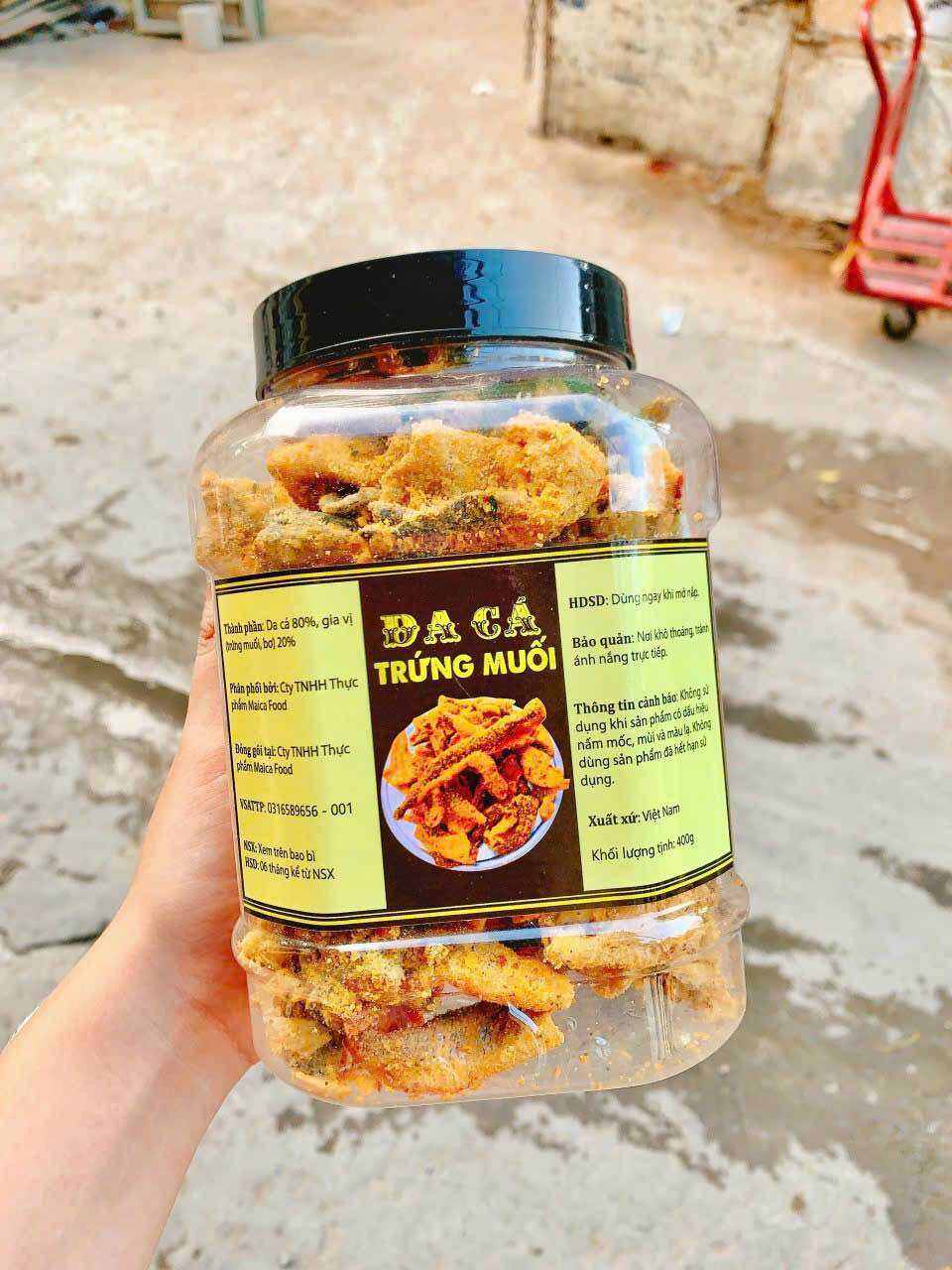 Da cá trứng muối