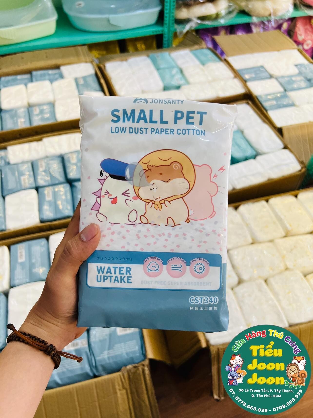 Giấy lót Jonsanty Cho Hamster 🐹