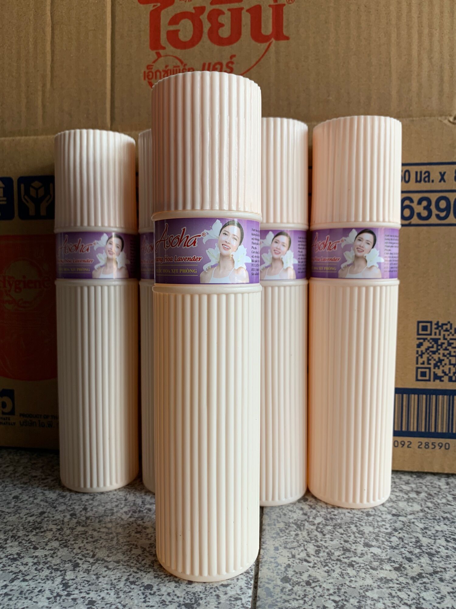 Hương hoa Lavender - nước hoa xịt phòng (Asoha) 350ml