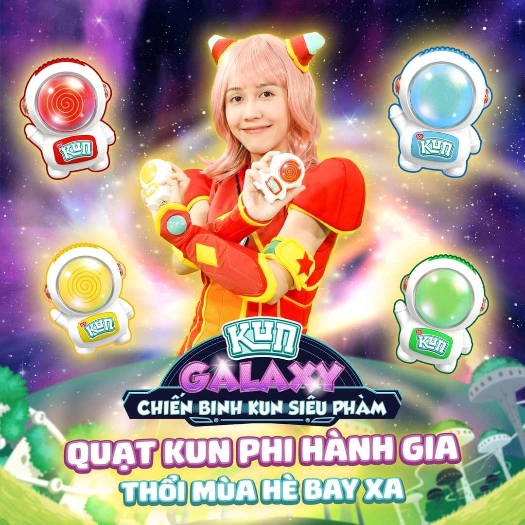 quạt kun phi hành gia mới ( ngẩu nhiên)