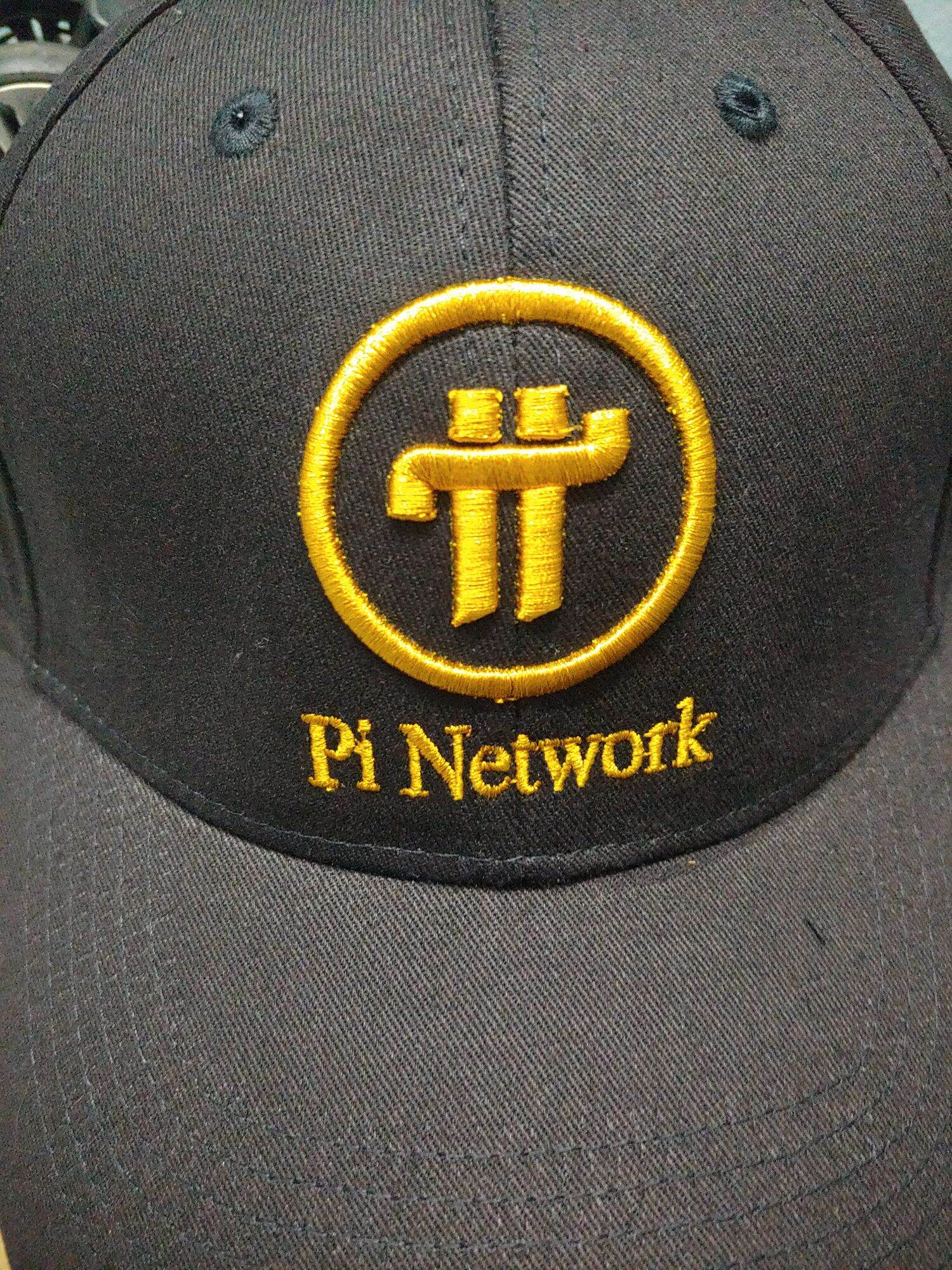 Nón lưỡi trai Thêu Logo Pi Network  Cực kỳ Cao Cấp