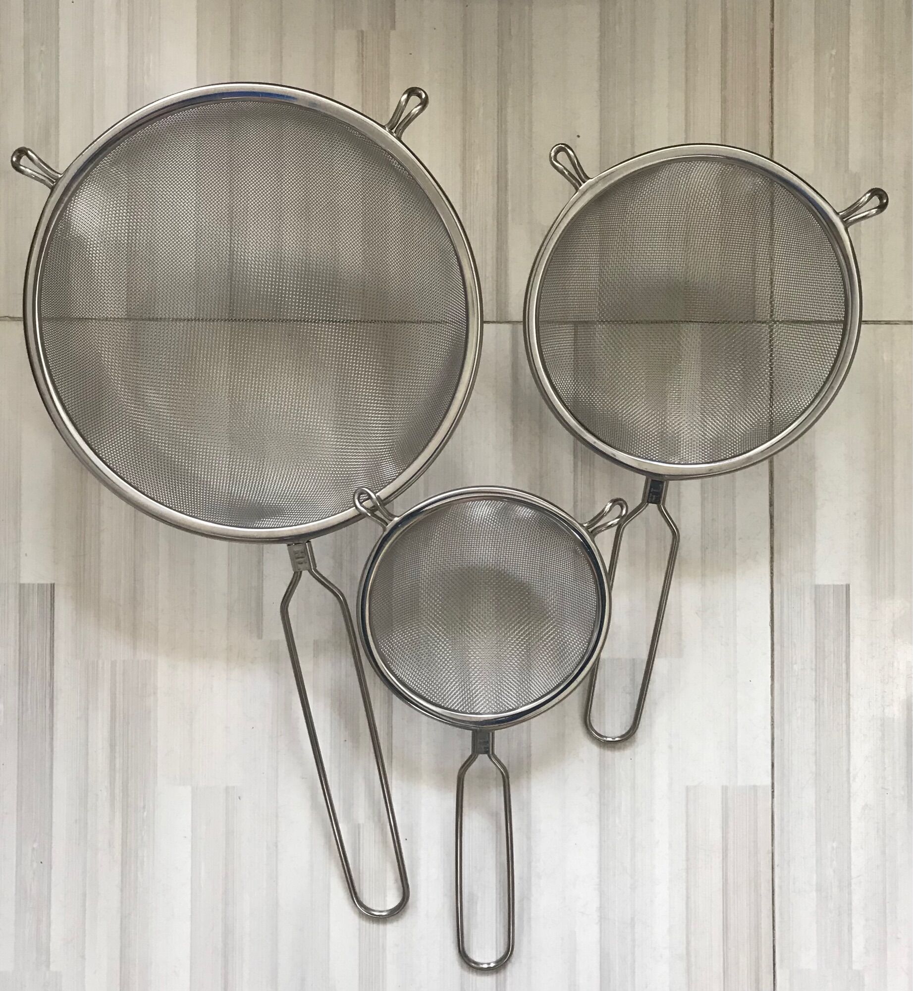 Vợt lưới rây lọc inox 304 hàng đặc biệt dày cứng cáp viền chắc chắn