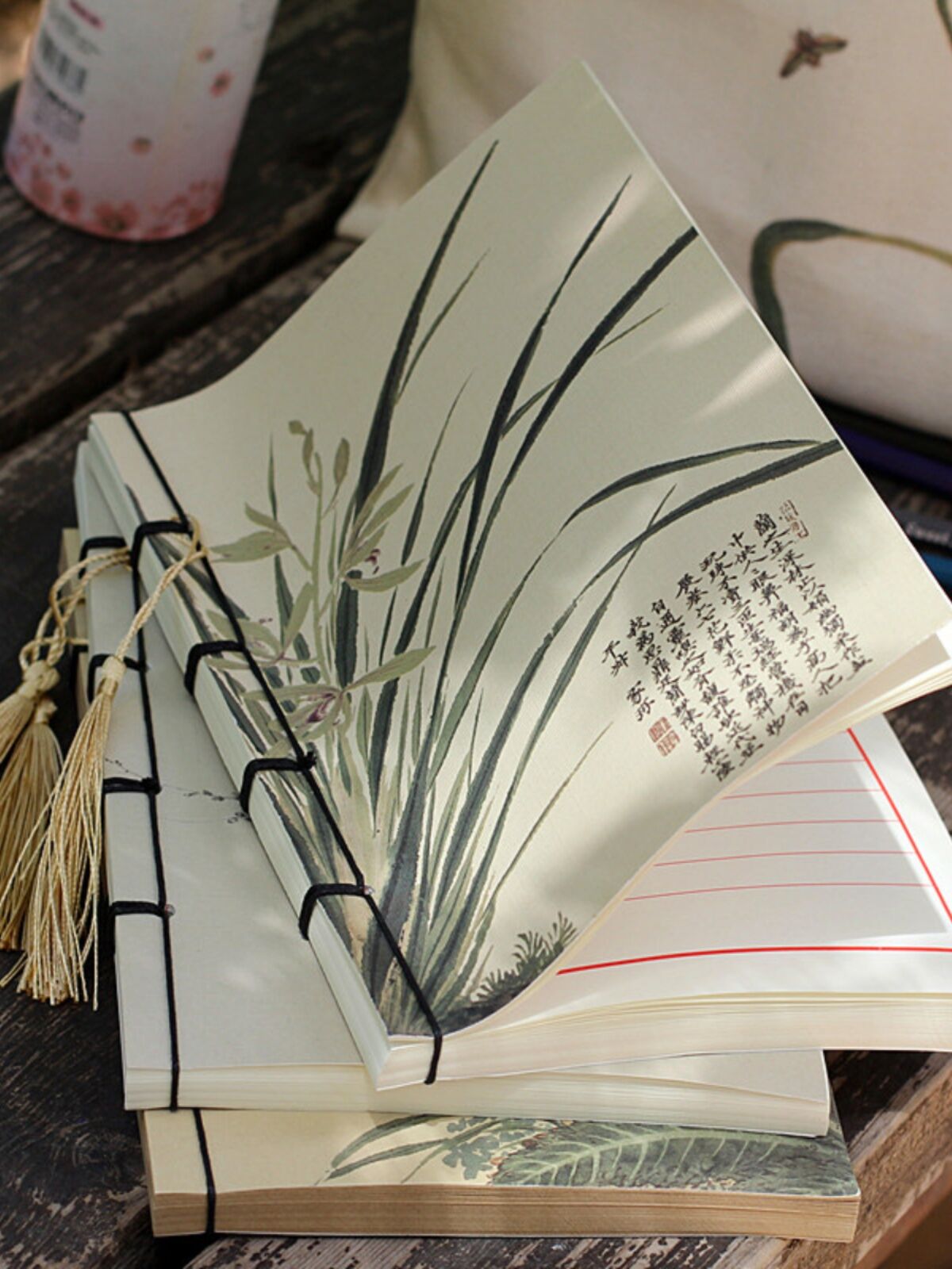 Sổ Tay Học Sinh Trung Quốc Cổ Điển Sổ Tay Nghệ Thuật Trung Hoa Đạo Cụ Học Sinh Quà Tặng Kỷ Niệm Cho Giáo Viên Sổ Tay Thủ Công Trống