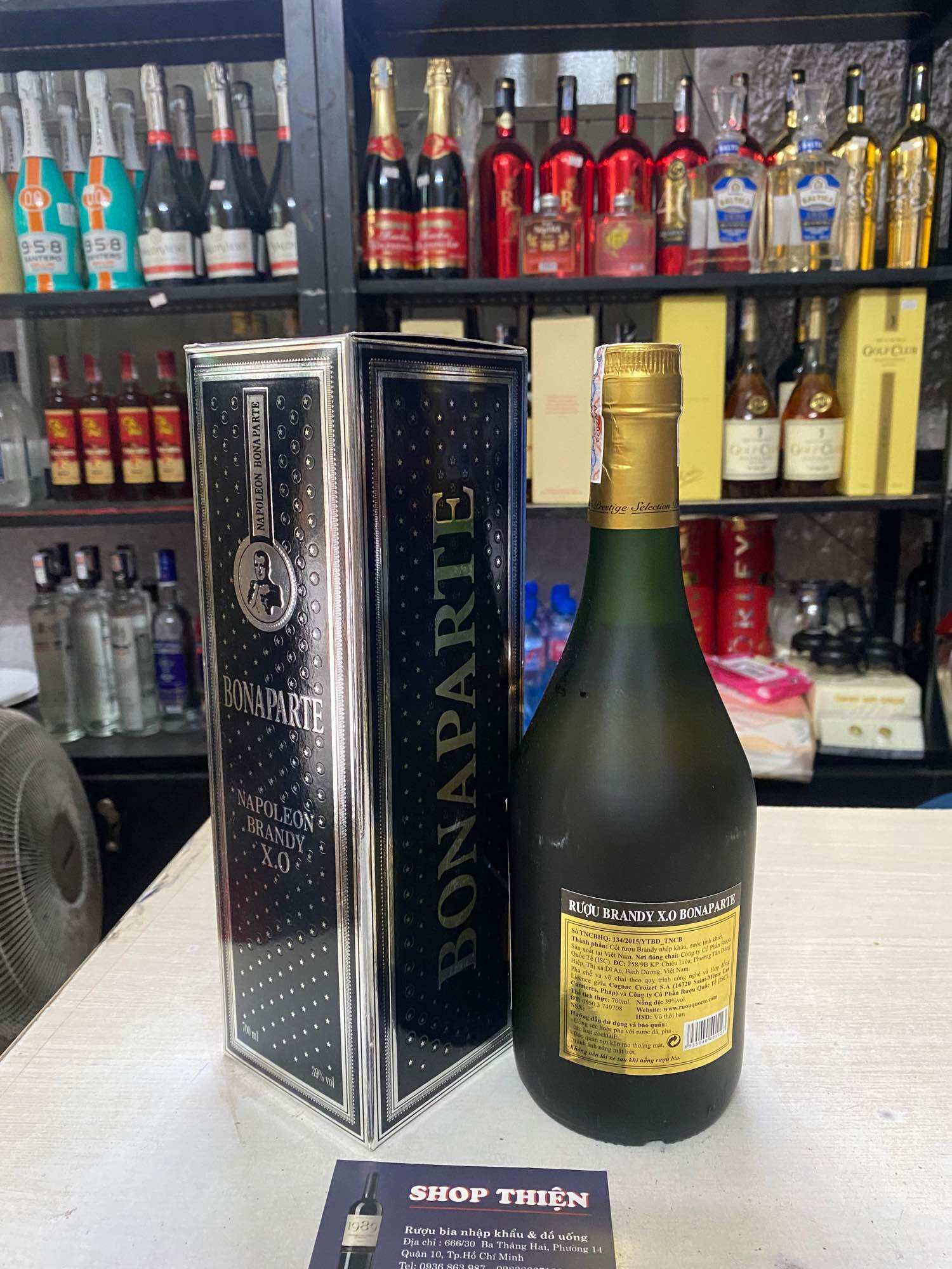 NAPOLEON BRANDY XO 39% 700ml