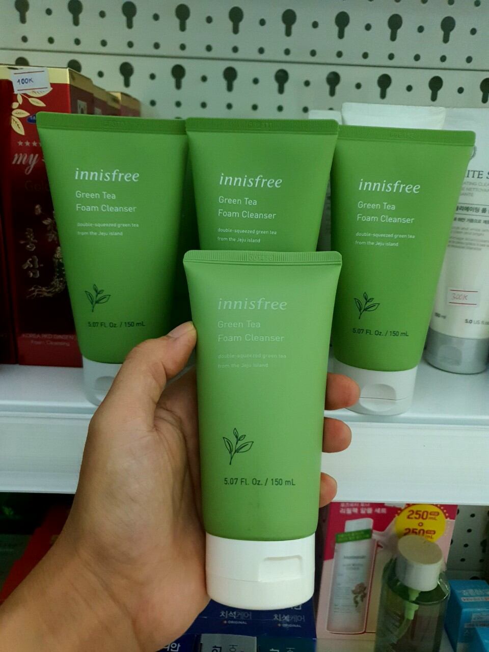 Sữa Rữa Mặt Trà Xanh Innisfree