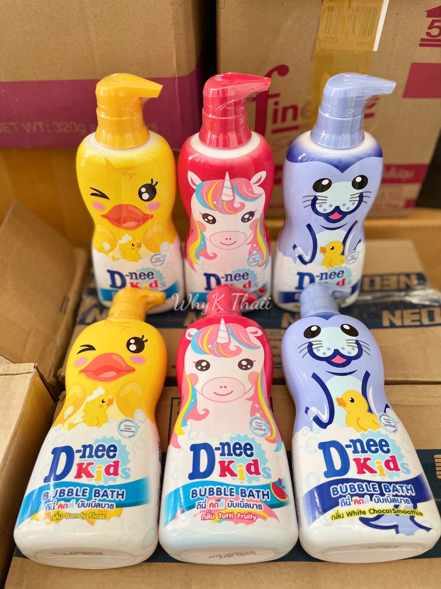 Sữa tắm gội cho bé Dnee kids Thái Lan chai 400ml