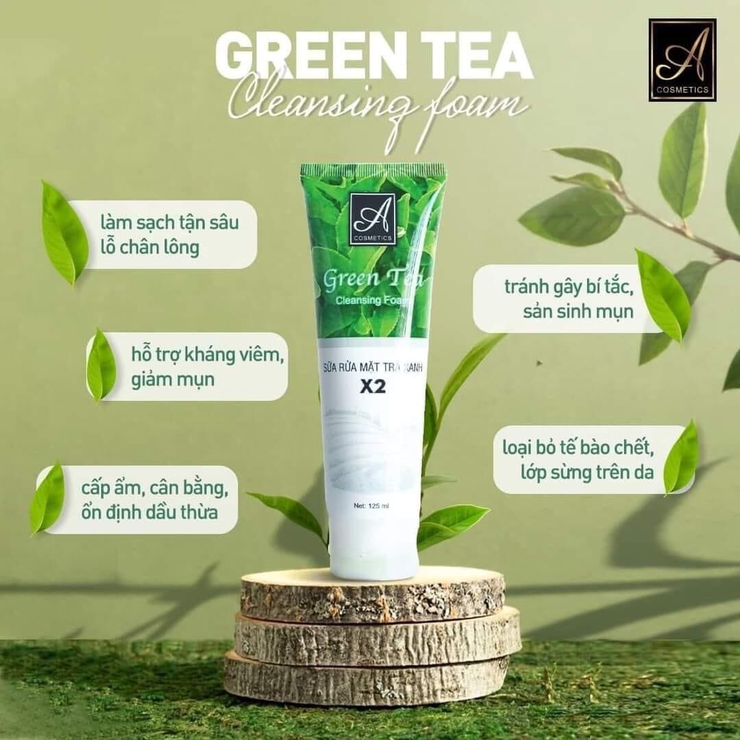 SỮA RỬA MẶT TRÀ XANH X2 120ml