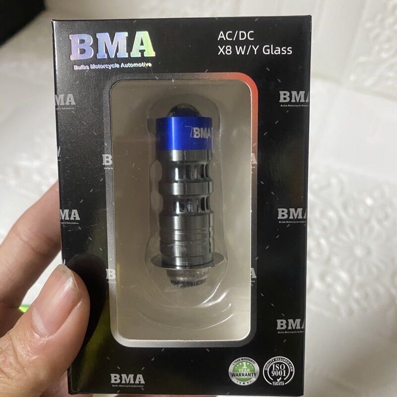 đèn led bi cầu M5 gắn wave dream xì po
