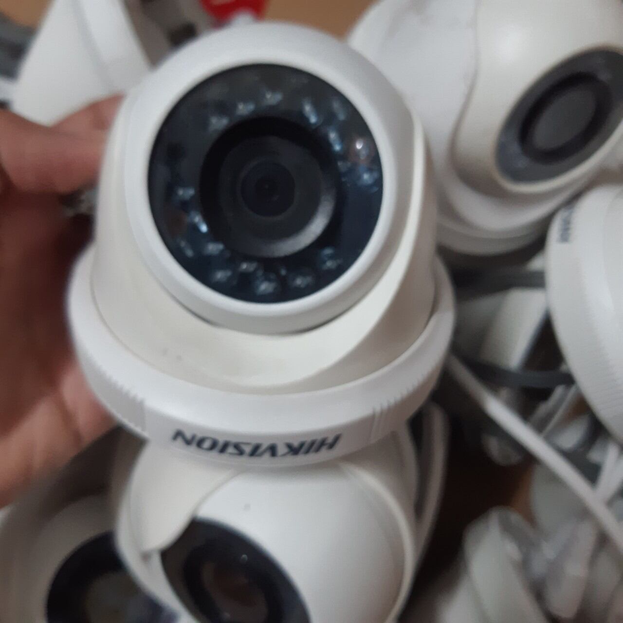 Camera cũ. Camera Analog Hikvision dome Tvi 1.0mp dùng cho đầu ghi.