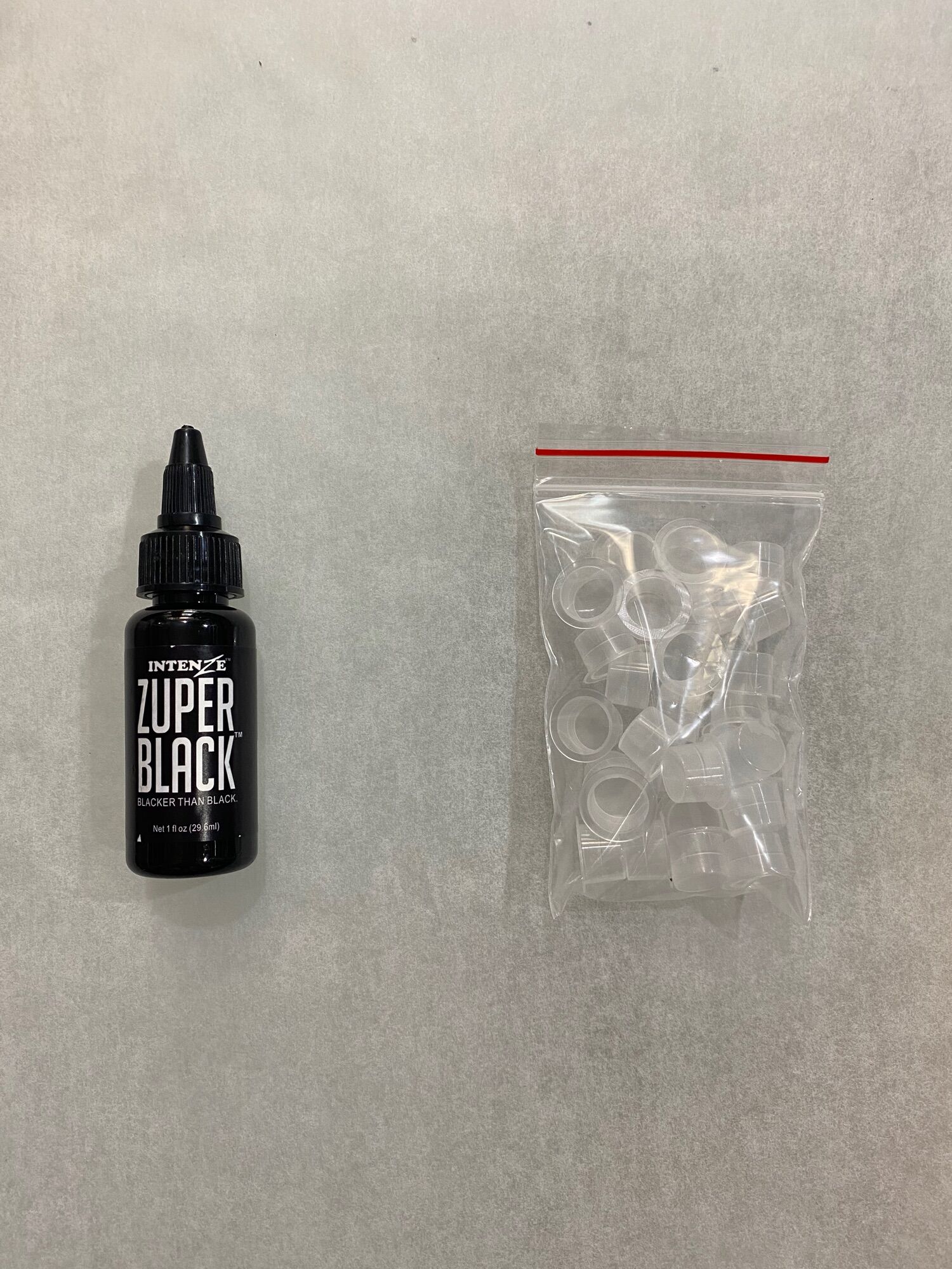 🎁 [ QUÀ TẶNG ] Mực xăm trung cấp mầu đen 30ml Zuper Black🎁