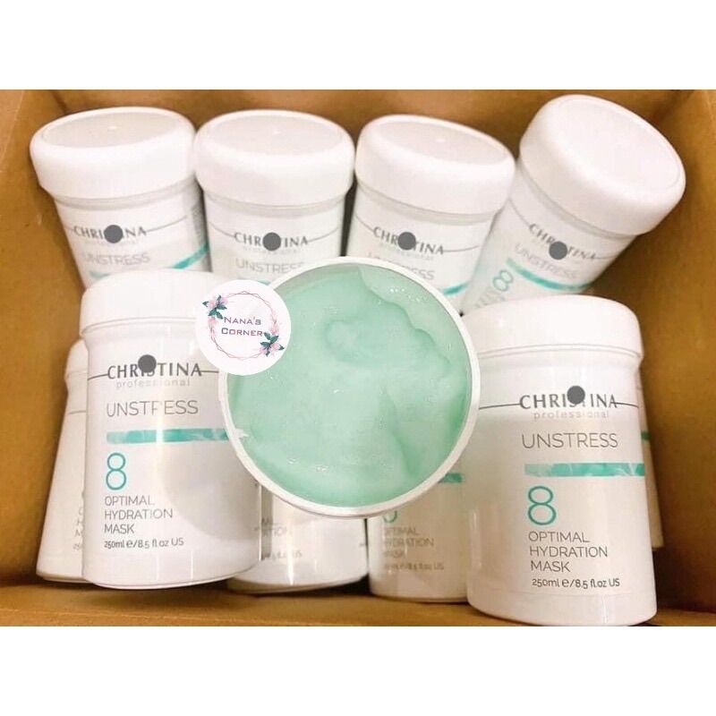 Combo Serum & Mặt Nạ Phục Hồi Da Christina Unstress 8