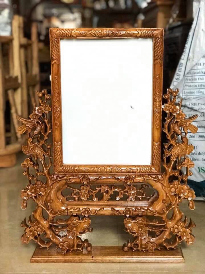 Khung ảnh thờ gỗ gụ