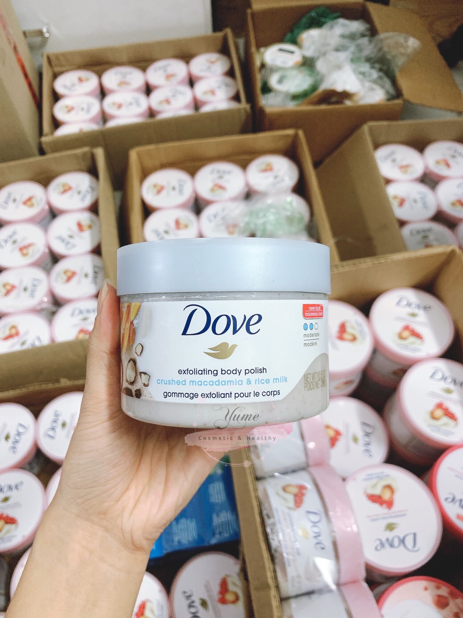 Kem tẩy tế bào chết Dove