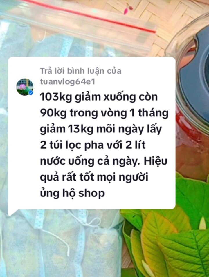 Trà lá Ổi giảm cân 30 gói