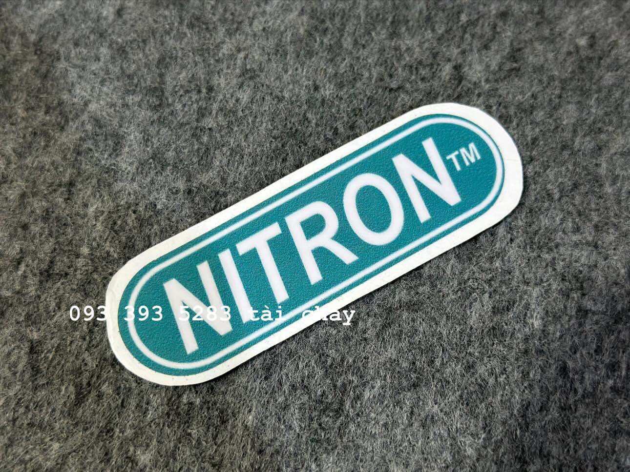 Tem sticker logo dán trang trí xe siêu đep