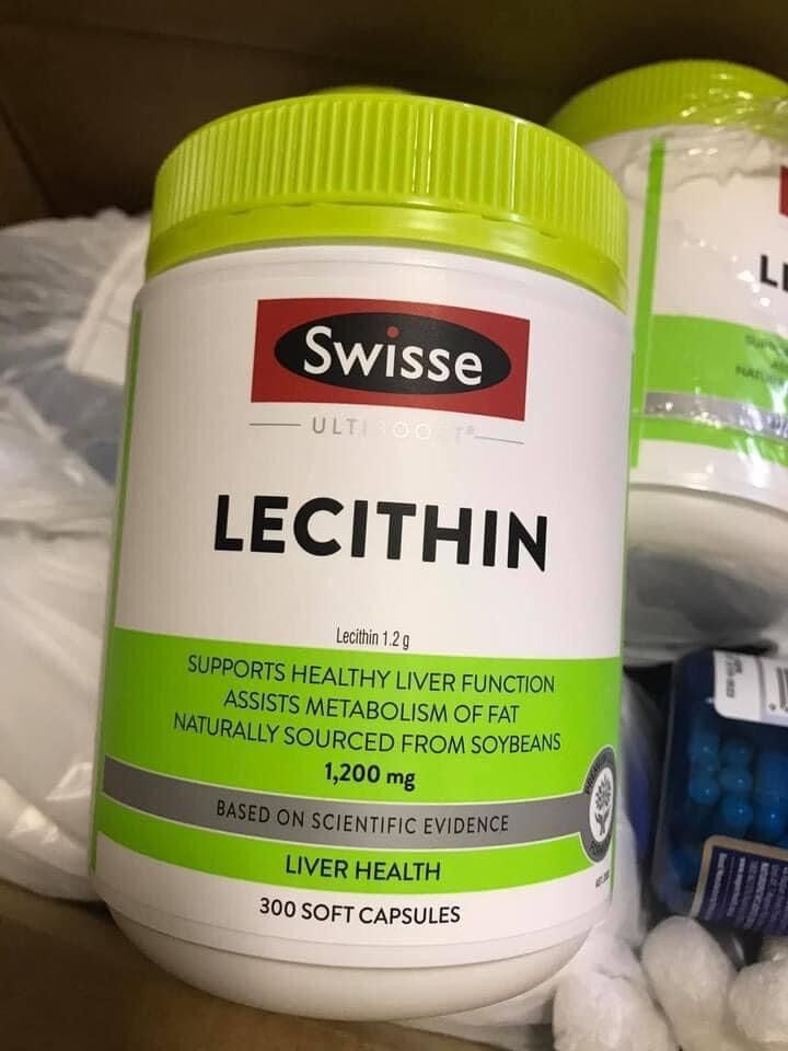 Mầm đậu nành Swisse Lecithin 1200mg